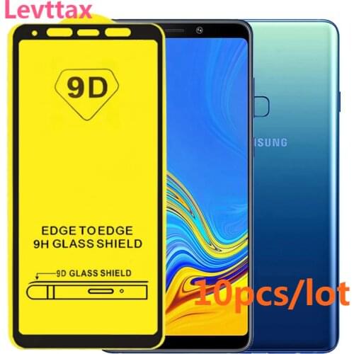 10pcs/lot 9D Full Gule Screen Protector For Samsung A30S A20S A10S A01 A11 A21 A31 41 A51 61 A71 81 A91 Note20 Tempered Glass