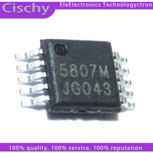 10PCS RDA5807M 5807M wireless stereo radio IC MSOP-10