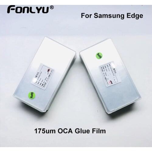 175um OCA Glue Film For Samsung Galaxy S20 Plus Ultra Note10 20 Ultra S10plus G973 S8 S9 LCD Screen Cracked Glass OCA Laminating