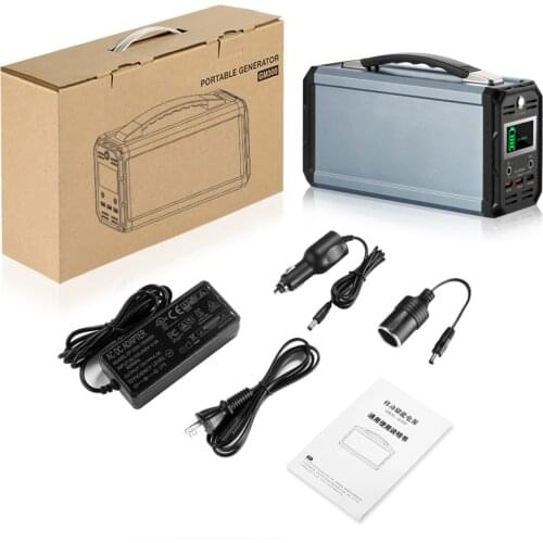 300W Emergency power supply for camping diesel yacht snowmobile solar generator for car drone solar panel station