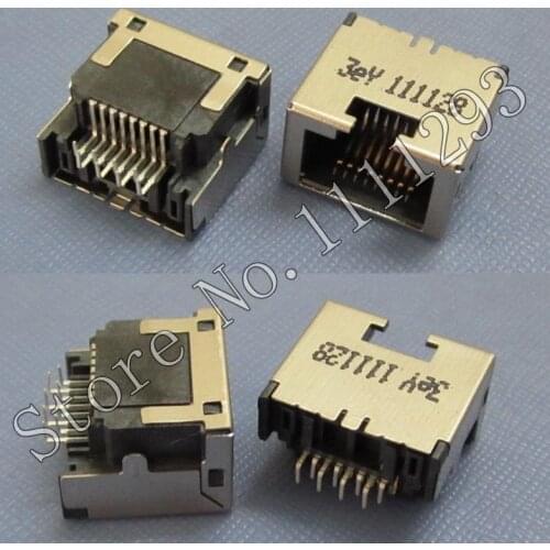 5pcs/lot LAN Jack Socket Connector for Toshiba Satellite L800 L840 C800 C805 C840 C845 M805 etc Laptop RJ45 Port