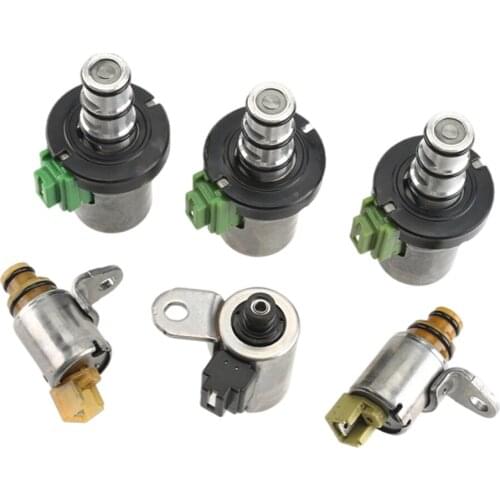 Transmission Solenoid Kit 6-Pack Accessories Supplies for Mazda 2 3 5 6 CX7 MPV 4F27E