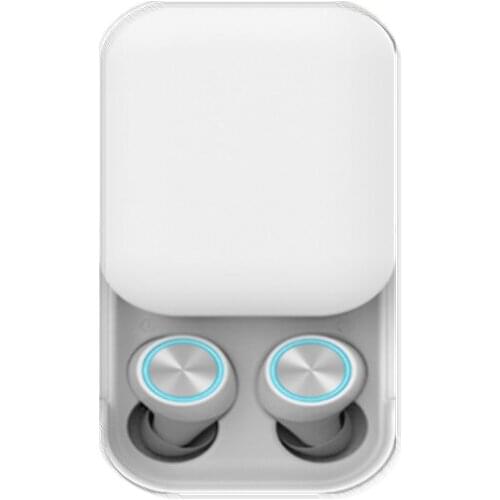 Wireless Headphones Bluetooth 5.0 4H Playtime Deep Bass Stereo Sound 10m Range Earphones Earbuds with Mic Portable Charging Case