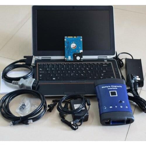 DHL Free Delivery G M MDI OBD2 Scanner Car Diagnostic Interface Scan Tool + GDS Tech2Win Software Installed HDD + Laptop E6320