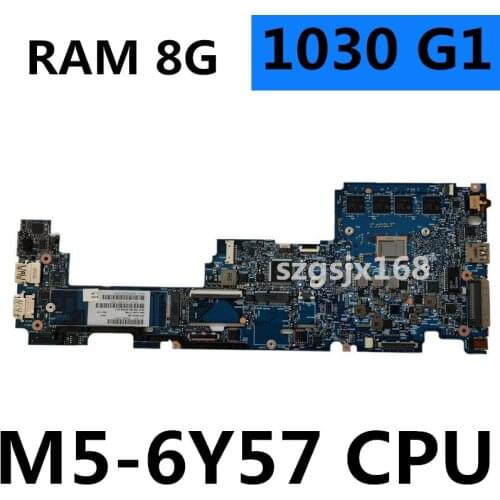 M5-6Y57 CPU FOR HP EliteBook 1030 G1 Laptop Motherboard RAM 8GB 842327-001 842327-501 842327-601