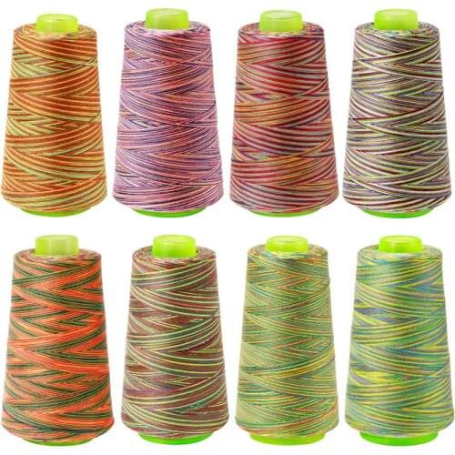 MIUSIE Multicolor High Tenacity Polyester Embroidery Sewing Thread Craft Patch Home Embroidery Hand Machine line Sewing Supplies