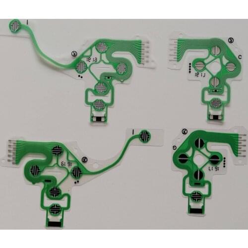 Flat buttons interior replacement Controller for Sony Playstation Ps4