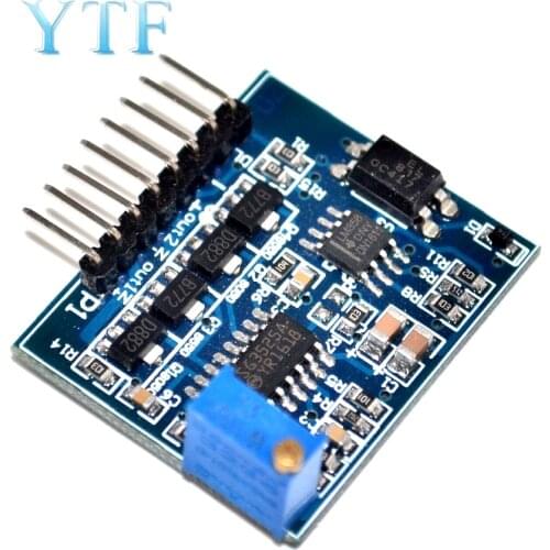 SG3525 LM358 plus a high-frequency inverter drive plate totem adjustable frequency large current machine 12V24V