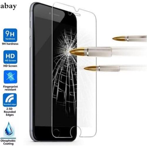 9H Tempered Glass For iPhone XS Max XR X 5c 5s 5se 4 4s Tough Protection Screen Protector Guard Film For iPhone X 6s 7 8 plus