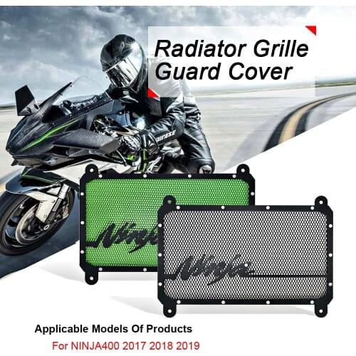Motorcycle Radiator Grille Grill Guard Cover For Kawasaki NINJA400 Ninja 400 2017 2018 2019 Protector Accessories