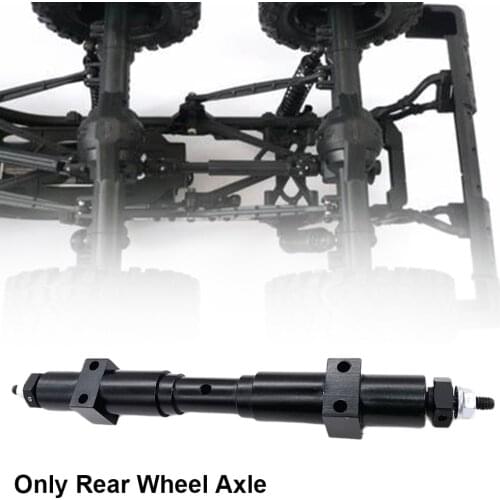 1/14 Powerless Easy Install Aluminium Alloy Tractor Trailer Rear Wheel Axle Repair RC Car DIY Practical Multifunction For Tamiya