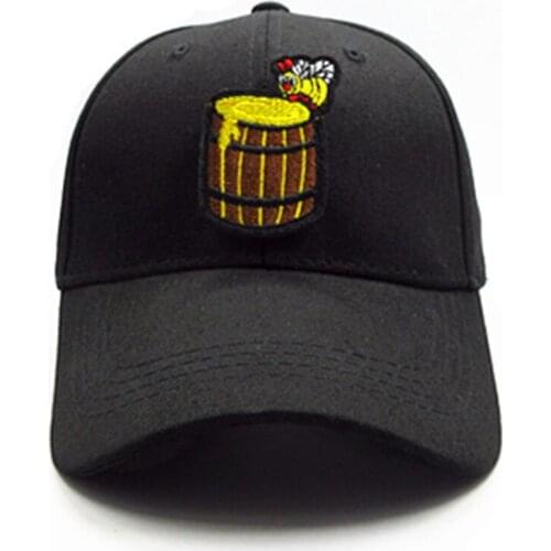 2021 Bee Honey Embroidery Cotton Baseball Cap Hip-hop Adjustable Snapback Hats for Men and Women 329