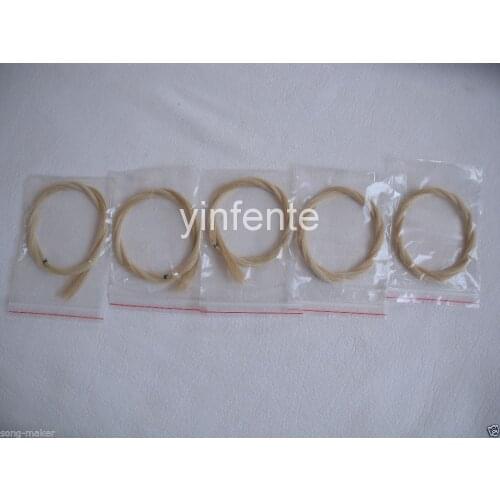 5 hank Horse Hair cello Bow Violin Bow Horse Tail Hair High quality for 5 bows