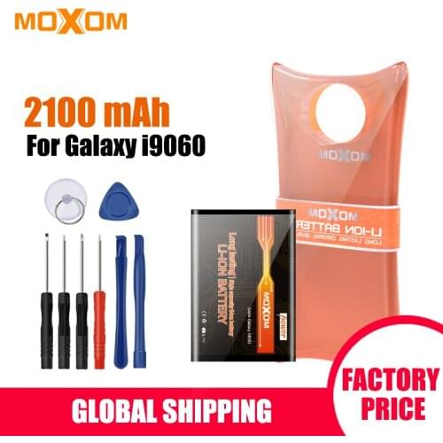 MOXOM Battery For Samsung Galaxy Grand Prime 2100mAh i9060 G530 G530F G530FZ G530Y G530H G531 J500 Lithium Polymer Battery