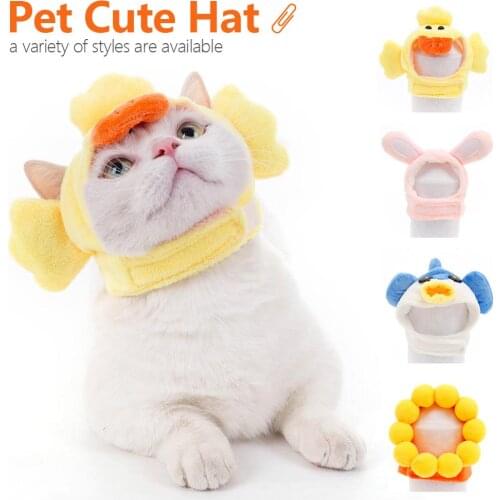 Velvet Pet Hat Decorative Party Pet Cap for Cats Small Dogs Adjustable Cute Cosplay Pet Accessories Cute Headwears for Cat Puppy
