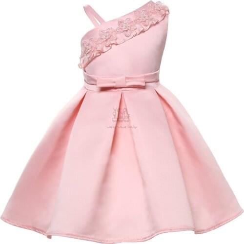 Flower Kids Dress For Girls Unicorn Wedding Party Dresses Kids Princess Christmas Dress Children Clothing vestido infantil