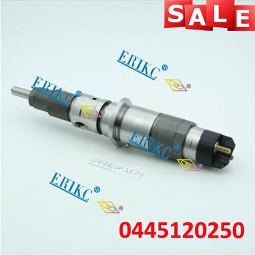 ERIKC 0 445 120 250 CRIN 1-16 Auto Engine Diesel Fuel Common Rail Injector 0445120250 Nozzle Injection 0445 120 250 (0986435533)