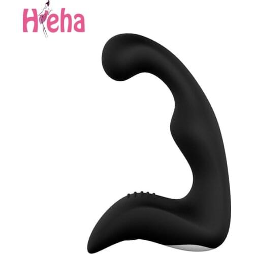 Hieha Sex Shop USB Rechargeable Anal Plug Vibrator Butt Prostate Massager Sex Toys for Men Woman Masturbator