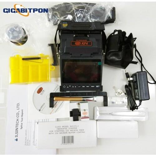 ILSINTECH Swift KF4 Fiber Fusion Splicer Automatic Motor Drive KF4 Fiber Fusion Splicer English Menu