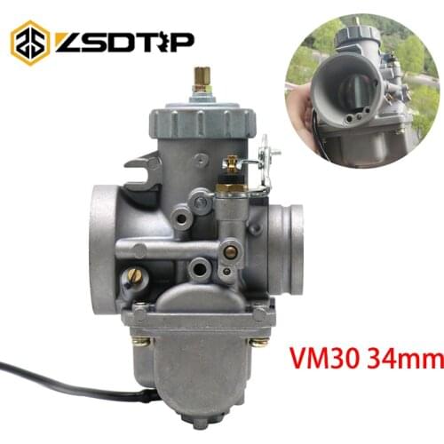 Alconstar For Mikuni VM30 34mm Round Slide Spigot Motorcycle Manu Carburetor Used On Dirt Pit Bike ATV Quad Acooter