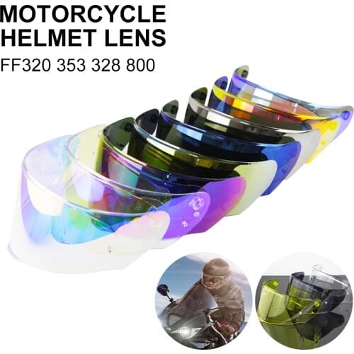 Helmet Visor For FF 800 353 320 328 Motorcycle Detachable Helmet Glasses Motorbike Helmet Lens Anti-UV Motocross Full Face Visor