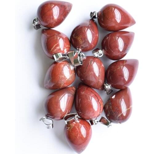 Wholesale 12pcs/lot 2020 new good quality natural green Rainbow stone circular Cone shape Pendants for jewelry making free