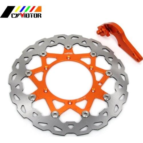 320MM Floating Brake Discs Rotor and Bracket For KTM SX EXC SXS XCW MX MXC XC LC4 125 144 200 250 300 350 380 400 450 500 505