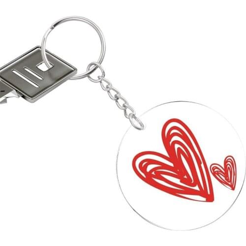 Transparent 96x Keychains for DIY Crafts Art Projects - Create Personalized Keychains/Tags/Souvenirs/Decors/Accessories