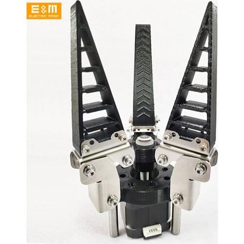 Robotic Arms 3 Claws Electric Pneumatic Bionic Flexible Adaptive Software Manipulator Robot Handset Gripper Fin Ray Effect