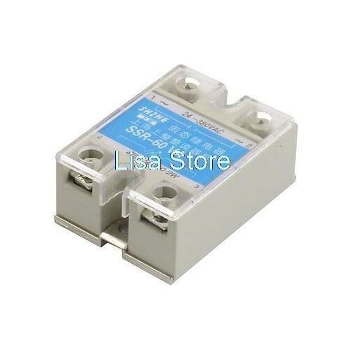 SSR-60VA AC 24-380V 60A Resistance Type Adjustable Solid State Relay