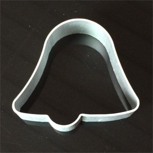 10pcs Fondant Cookie Cutters Biscuit Mold Kitchen Diy Gingle Bell Chiristmas Bell Metal Cake Cookie Bakeware Mould Random