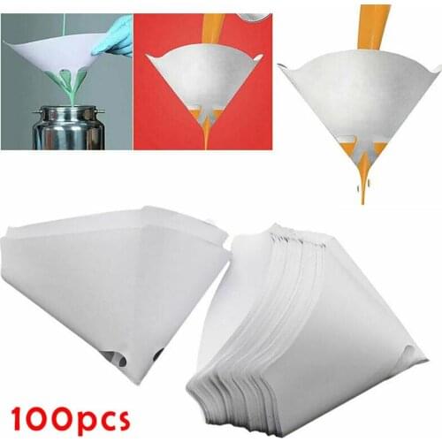 100pcs Filter Paper 190 Body Shop DIY Use Filter Fine Repair Strainers