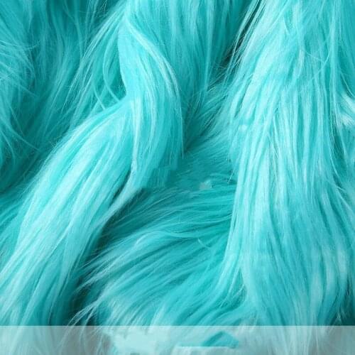 21Colours 7cm long plush imitation fur fabric for background cloth toy doll hand-made plush fabric 50x170cm