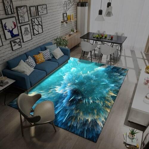 3D Universe Star Sky Carpets for Living Room Bedroom Area Rugs Space Planet Printed Carpet Child Room RugTable Mats Home Decor