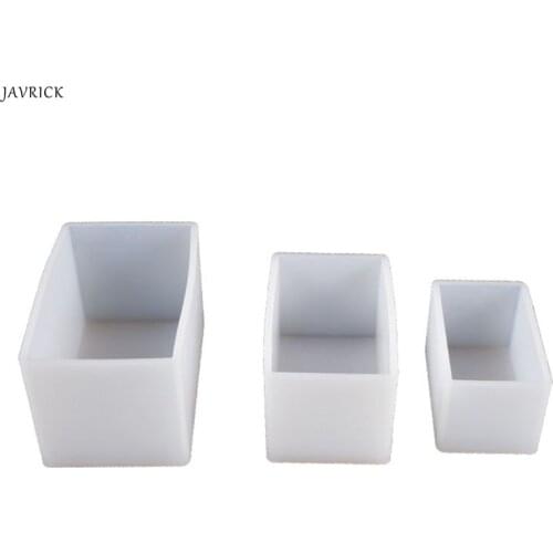 Cuboid Silicone Mold Soap Polymer Clay Resin Epoxy Cake Mould Pendant Casting Handmade DIY Crafts Jewelry Making Tool