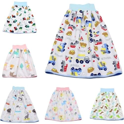 Infant Children Waterproof Diaper Skirt Washable Reusable Urine Pad Shorts Baby Newborn Training Nappy Changing Pants