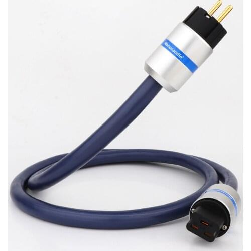 Monosaudio P902 5.5Square US/EU Version Audiophile Power Cord Cable C19 Power Cable Pure copper 20A Amp IEC 100% Pure Copper