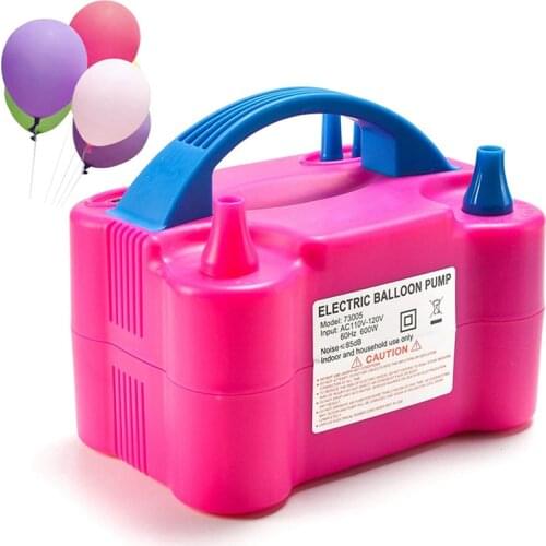 OHANEE Electric Balloon Pump 220V Air Blower Ballons Party Decoration Pump for Balloons Portable Baloon Machine EU plug