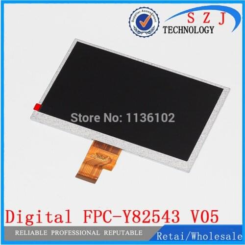 Original 7'' inch tablet pc LCD display for Aoson M723 Tablet Display screen 40pin HD LCD screen FPC-Y82543 V05 Free shipping