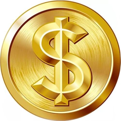 Postage gold coin