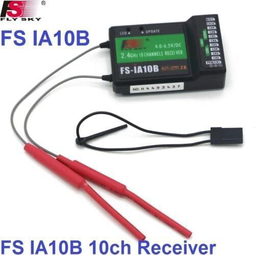 Flysky FS IA10B 10ch Receiver for Transmitter FS-I10 FS-I6S FPV RC Heli Plane Quadcopter drone
