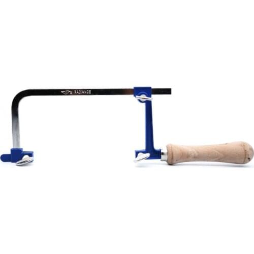 Adjustable DIY Mini Saw Bow Portable Woodworking Saw Bow Jewelry Wire Carved U-shaped Hand Hacksaw Tool