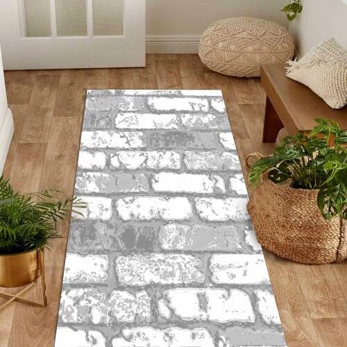 Grey white carpet grey brick wall patterned carpet modern carpet living room bedroom carpet free shipping soft