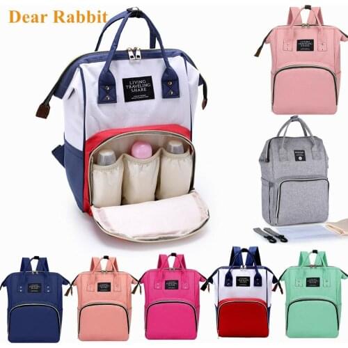 Fashion Mummy Maternity diape stroller Bag Large Capacity Nappy Bag Travel Backpack Nursing Bag for mom Baby bags Care Women Bag