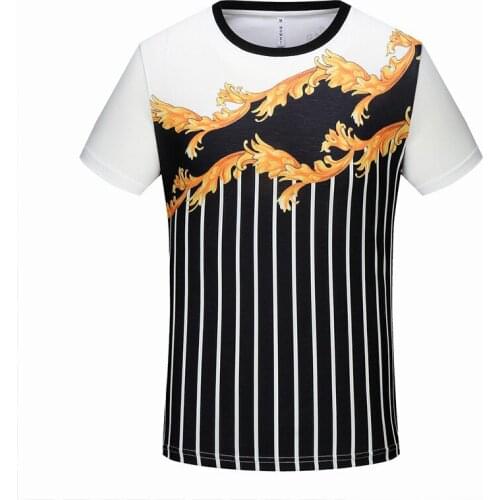 Wichmiro Mens Striped T-shirts