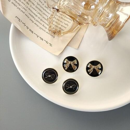 ​ZDMXJL 2021 New Fashion Womens Earrings Fine Retro Geometry Round Bowknot Earrings For Women Girl Party Gift Jewelry Wholesale