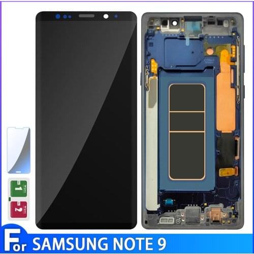 For Samsung Galaxy Note 9 Lcd With Frame Display Touch Screen Digitizer Assembly For Samsung note 9 N960 N960F N960DS lcd
