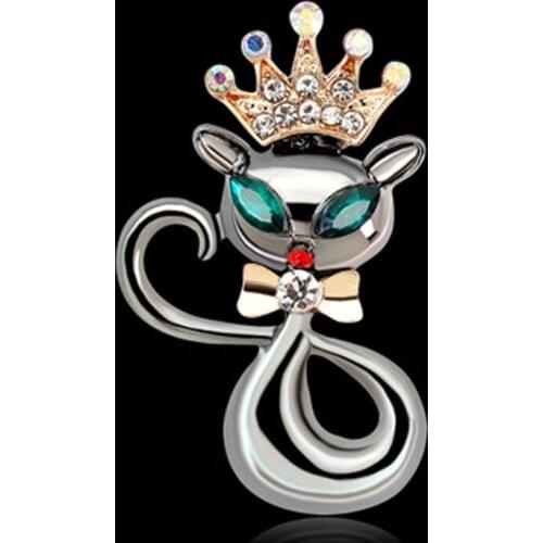 ZHONGTAO Brooches With Cats For Clothes
