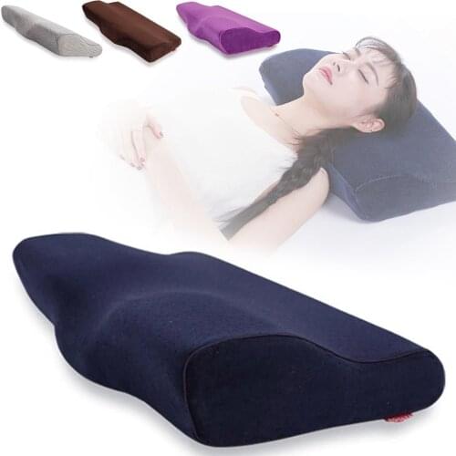 29Butterfly Shaped Bedding Pillows Memory Foam Pillow Cervical Orthopedic Neck Pillow Health Care Slow Rebound Sleeping Pillows
