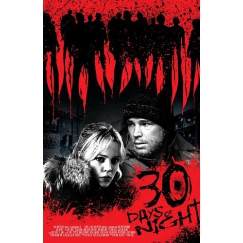30 Days Of Night Movie Art print Silk poster Home Wall Decor